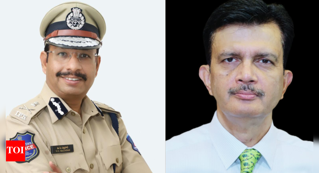 Encounter specialist VC Sajjanar appointed as Hyderabad CP; Vijay Kumar new intelligence head