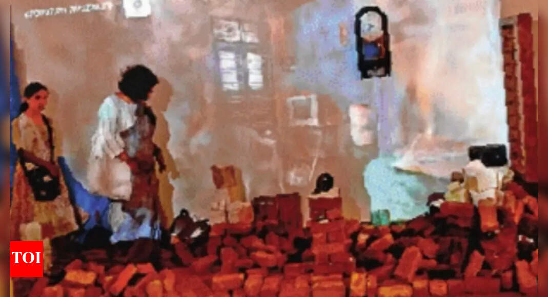 Art rings an alarm