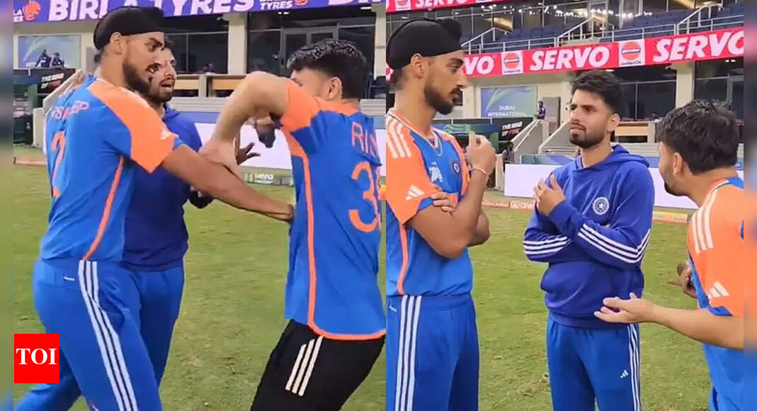 'Paagal ho gaya hai kya?': Rinku Singh's hilarious dig at Arshdeep Singh goes viral