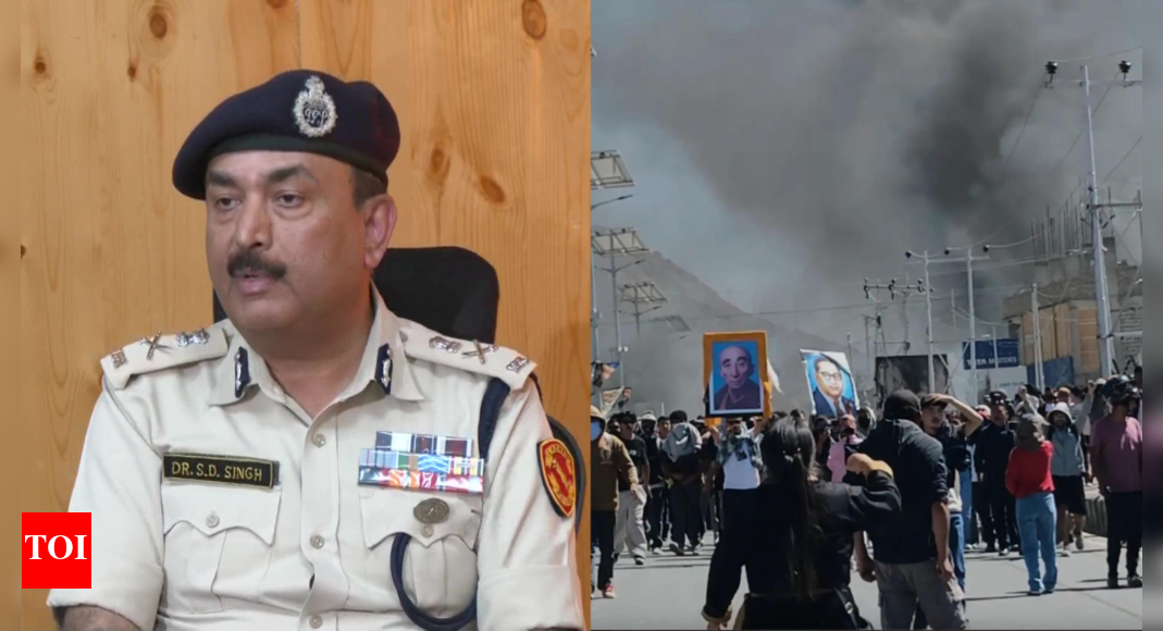 <div>'Pakistan link being probed': Ladakh DGP explains why Sonam Wangchuk was arrested; details how Leh protests unfolded</div>