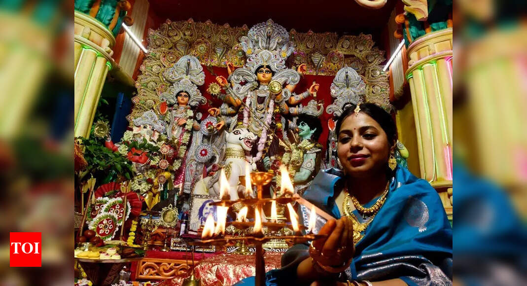 Why Pujo comes early to this Chinatown home
