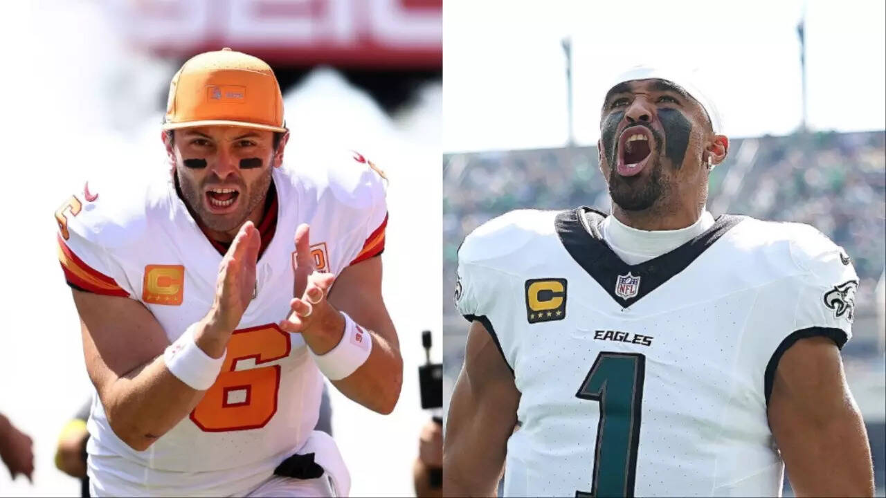 Three key Tampa Bay Buccaneers listed questionable for Sunday's game against  Philadelphia Eagles—Baker Mayfield, Chris Godwin, and Tristan Wirfs | NFL  News - The Times of India