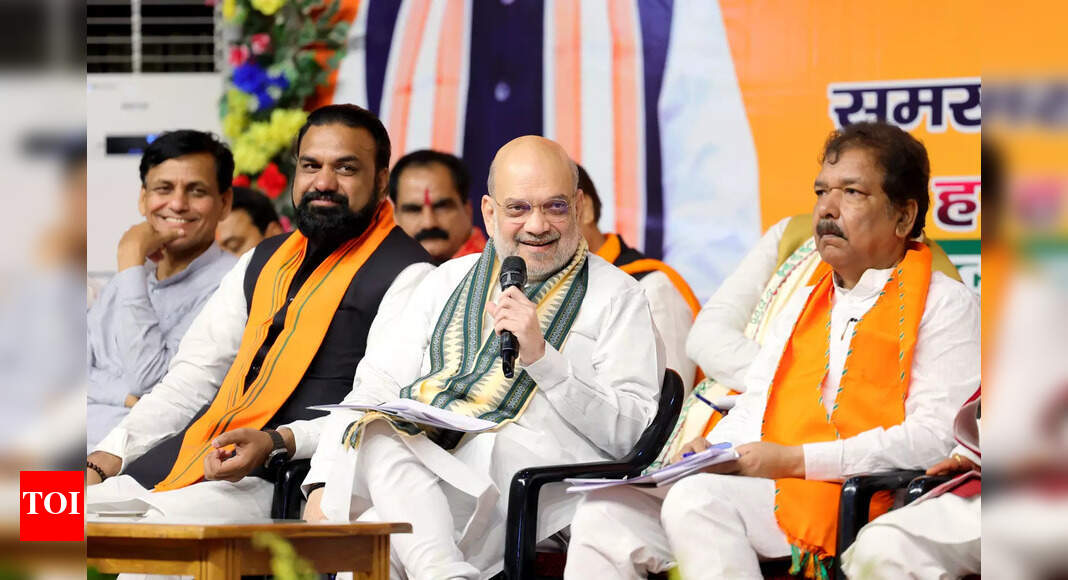 Shah sets 160+ target for NDA in Bihar polls