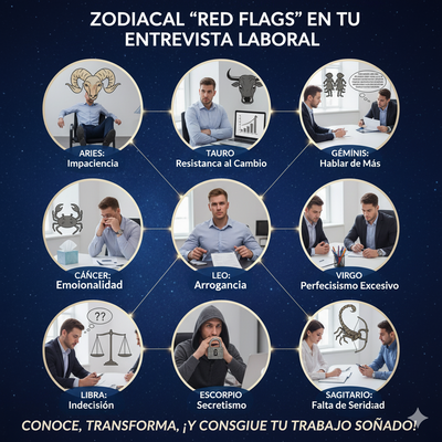 Cuando tu signo te sabotea: cómo tus rasgos zodiacales pueden jugarte en contra en una entrevista de trabajo
