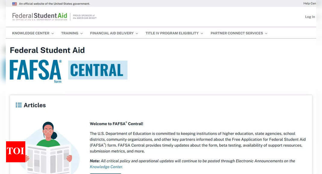 US Department of Education launches FAFSA form earlier than ever: Here’s why the new process is a game changer
