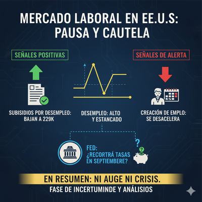 El mercado laboral de EE. UU. da señales mixtas: menos despidos, pero también menos contrataciones