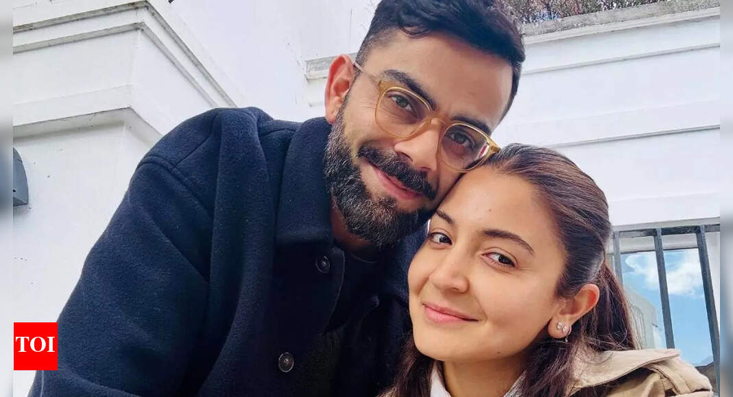 Virat Kohli shares sweet moment with Anushka Sharma, rests his cheek on her forehead: ‘Been a minute’ | Hindi Movie News – The Times of India