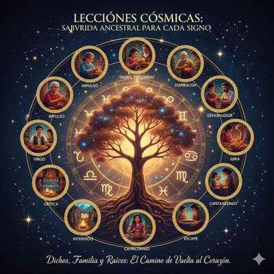 Lo que la vida te quiere enseñar, según tu signo — contado con corazón y raíz hispana
