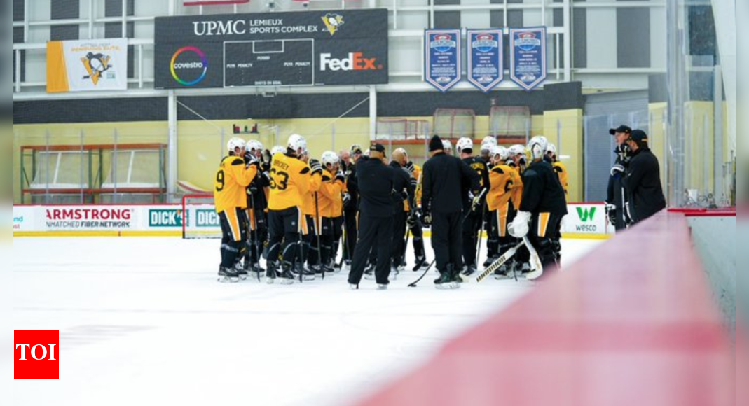 The Pittsburgh Penguins trim training camp roster, reducing 15 players