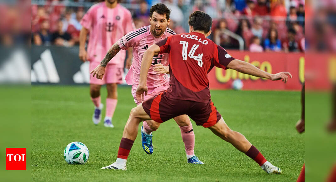 Lionel Messi's scoring streak ends as Inter Miami Draw 1-1 with Toronto FC