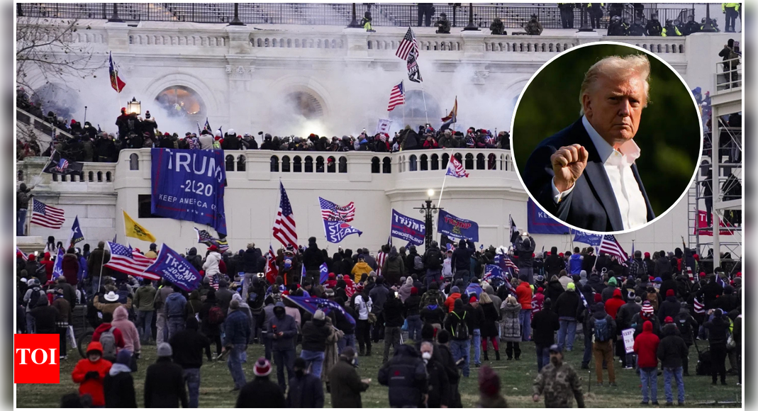 ‘Our great country at stake’: Trump accuses FBI of lying over agents’ role in Jan 6 riot