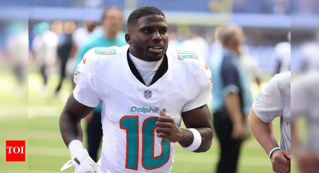 Tyreek Hill’s absence from Dolphins practice before Jets clash sparks social media buzz over unexpected marriage celebration