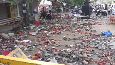Karur stampede: Crowd swelled due to Vijay’s delayed arrival, says TN Police chief; people left without food, water