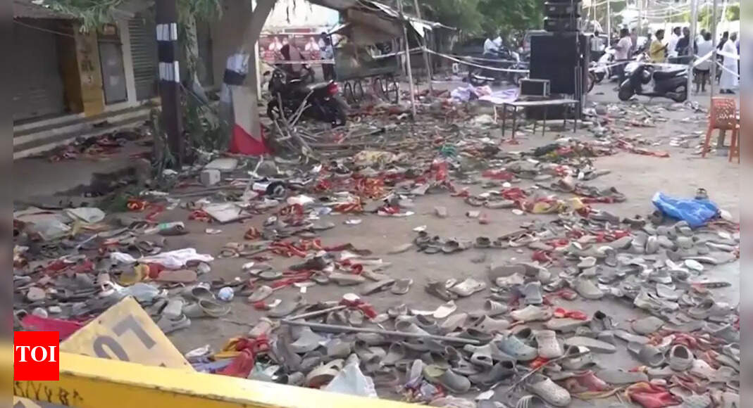 Karur stampede: Crowd swelled due to Vijay’s delayed arrival, says TN Police chief; people left without food, water