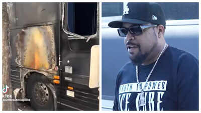 Ice Cube's tour bus firebombed by Antifa: Protesters mistake tour bus for ICE vehicle; Rapper REACTS