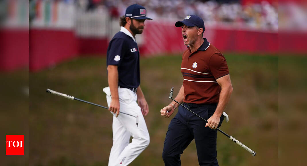 Heckling, abuse, police escort: Europe takes record lead vs USA in Ryder Cup