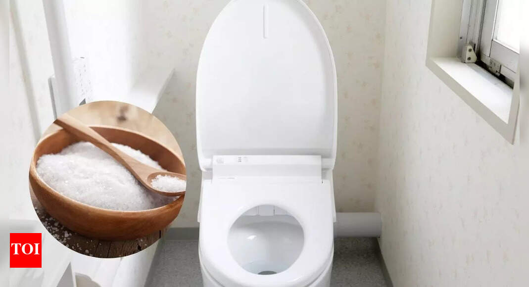 The natural salt cleaning hack that can transform your toilet, fight bacteria, and leave it shining overnight