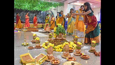 Rajuput women lead festive preparations