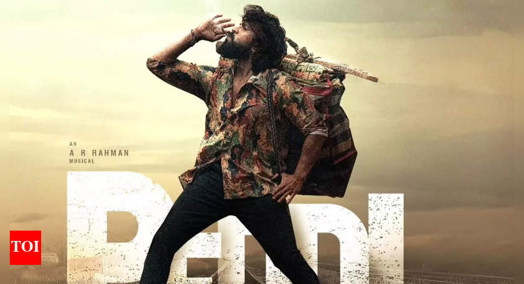 Ram Charan marks 18 years in Tollywood: 'Peddi' makers share a raw & rustic poster, Promises a memorable film