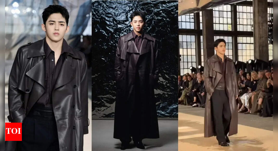 S.Coups of Seventeen shines on Milan runway, blending K-Pop and fashion