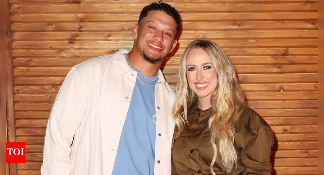 Brittany Mahomes admits Patrick Mahomes was just a joke crush before their relationship turned serious