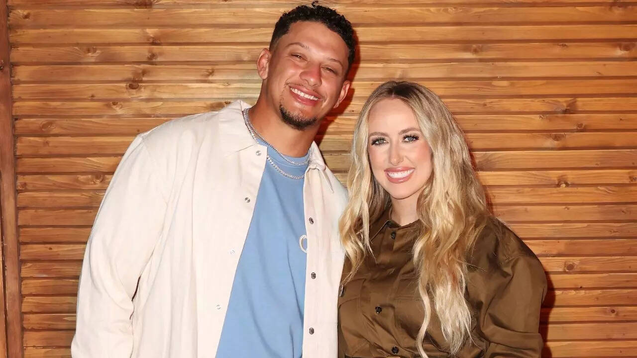 Brittany Mahomes admits Patrick Mahomes was just a joke crush before their  relationship turned serious | NFL News - The Times of India