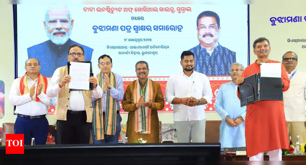 Odisha Research Centre and Tata Institute of Social Sciences sign MoU to revolutionise social research in Odisha