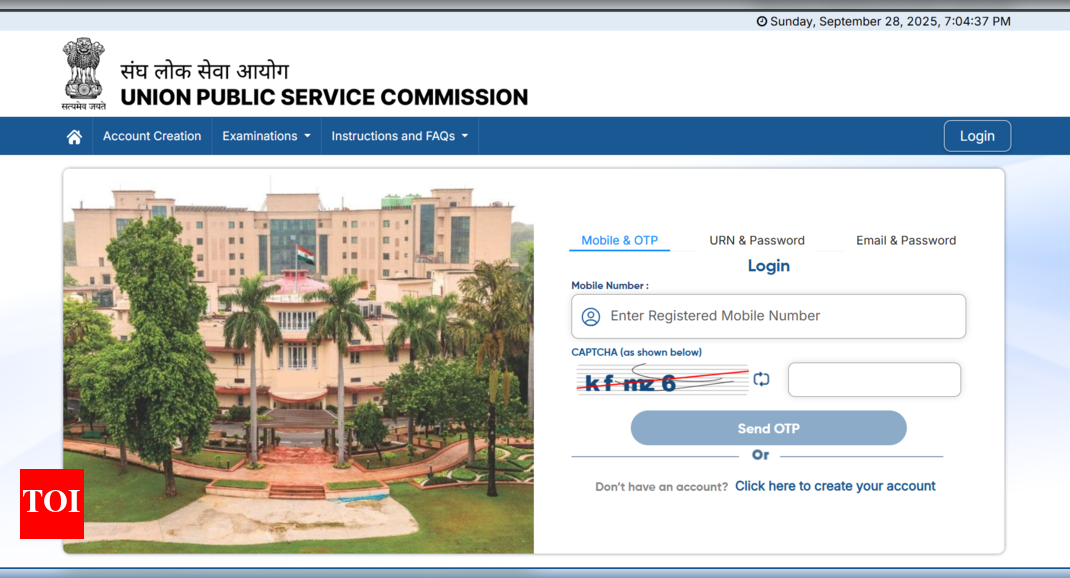 UPSC ESE registration starts for over 400 posts: Check direct link to apply here - The Times of India
