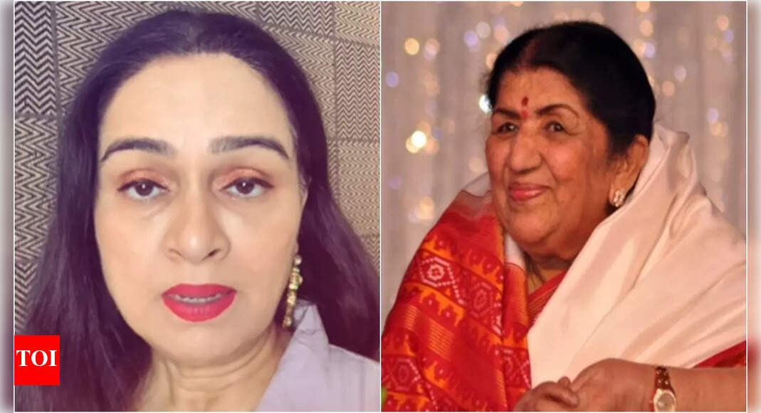 Padmini Kolhapure gets emotional remembering Lata Mangeshkar: 'Miss you didi, your voice lives on forever'