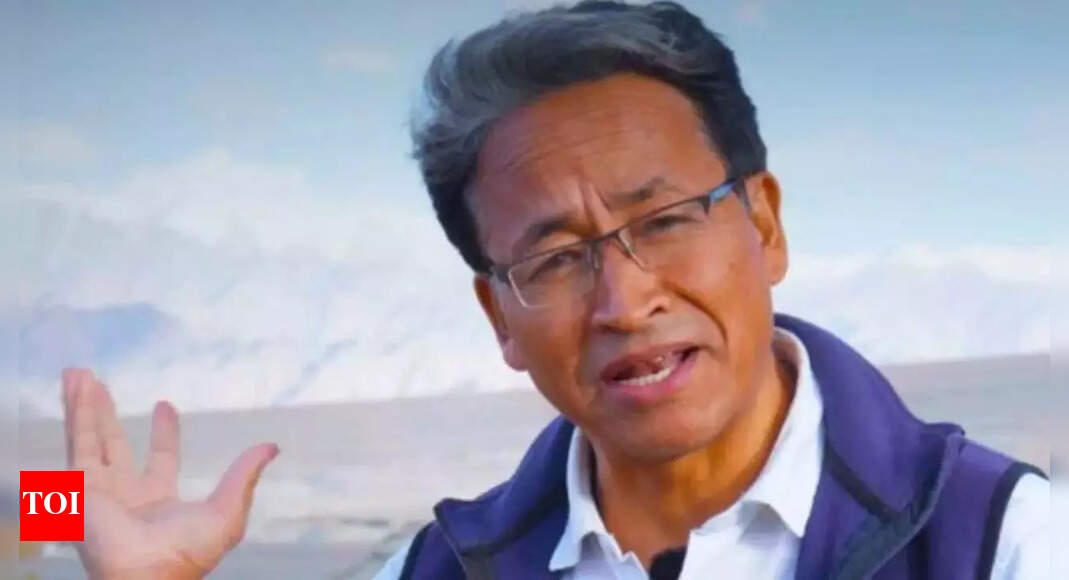 <div>Sonam Wangchuk's arrest: Activist's wife dismisses 'Pak links'; criticises detention</div>