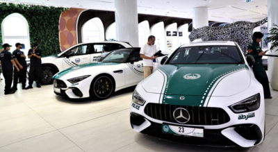 UAE: Dubai Police adds three new luxury Mercedes-Benz patrol cars to their supercar fleet