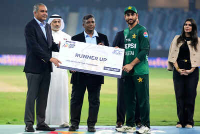 A new low in Dubai as Pakistan captain Salman Agha throws his cheque in anger