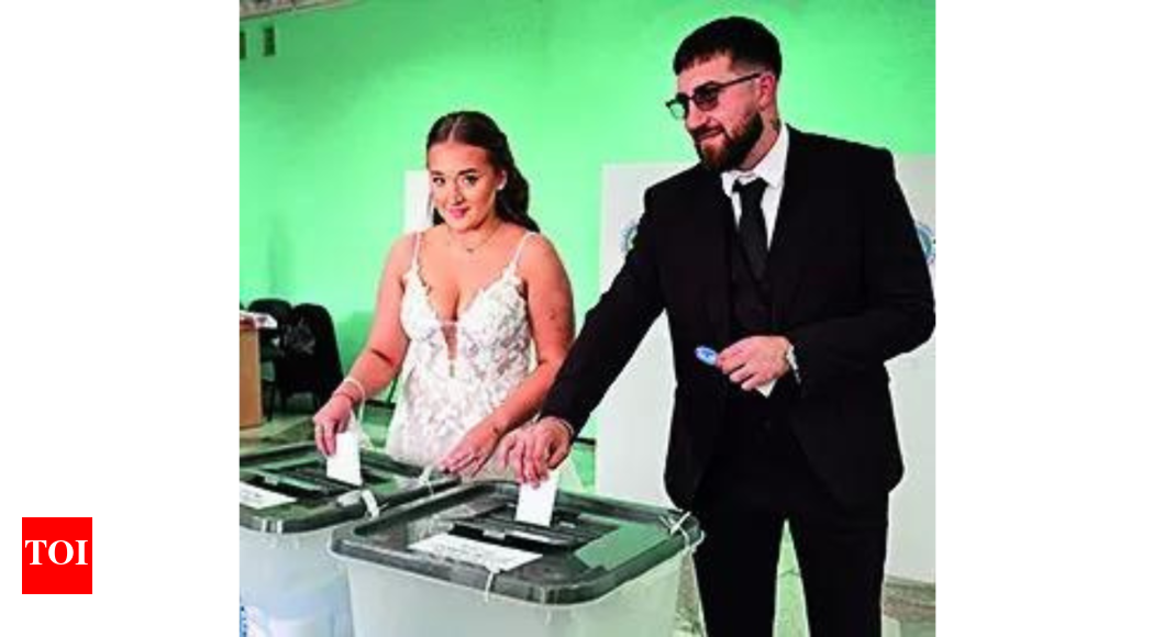 Moldovans vote in a tense election amid claims of Russian interference