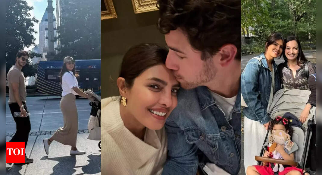 Priyanka spends with with Malti Marie, Ishaan Khatter, Dia Mirza: PICS