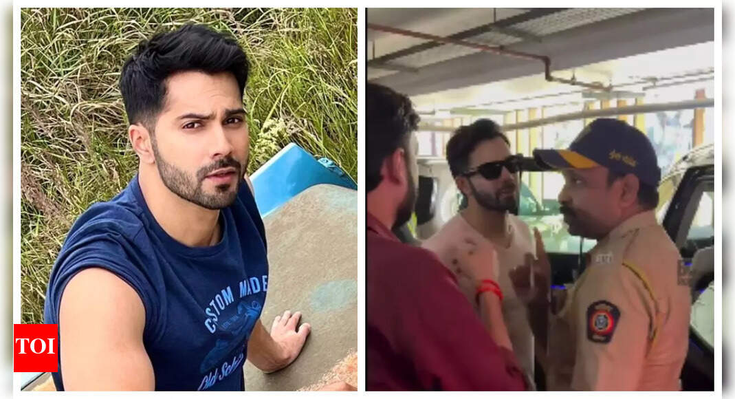 Varun keeps calm as his driver abuses man after rash driving