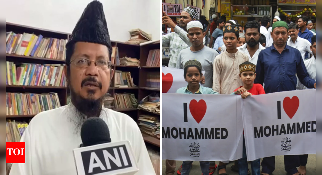 <div>'Love should be in hearts, not streets': All India Muslim Jamaat chief urges peace in Bareilly; calls 'I love Muhammad' inappropriate</div>