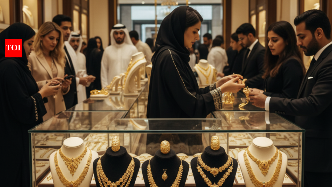 UAE gold prices continue to break records for consecutive days as 22K and  24K reach all-time high | World News - The Times of India