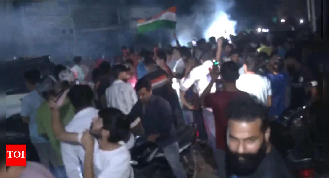 India clinch 9th Asia Cup title: Celebrations rock Jammu & Poonch streets; soldiers join in