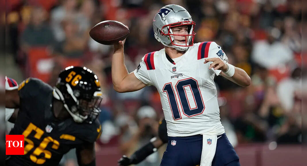 Drake Maye channels childhood idol Cam Newton with ‘Superman’ celebration as Patriots vs Panthers end 42–13 win