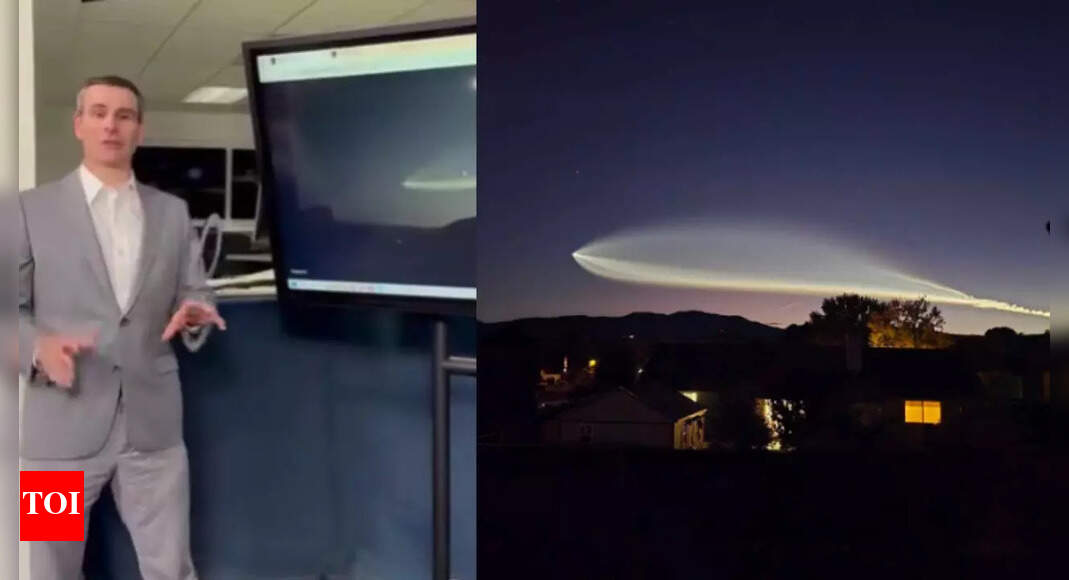 Was that a UFO? SpaceX Falcon 9 rockets 28 Starlink satellites, lighting up Arizona sky like a comet