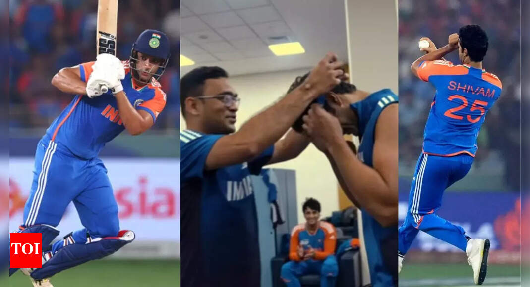 ‘Bahut dar lag raha tha’: Shivam Dube opens up on IND-PAK match, his new role