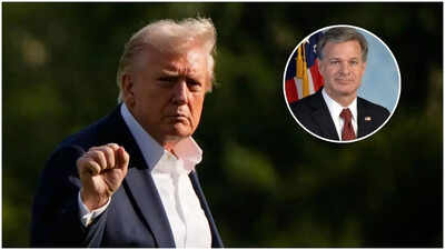 ‘Think they are doing that’: Donald Trump suggests DOJ may probe Christopher Wray; calls his tenure ‘terrible’