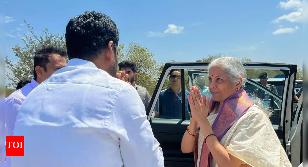 Vijay rally stampede: Nirmala Sitharaman, L Murugan visit grieving families in Kurur