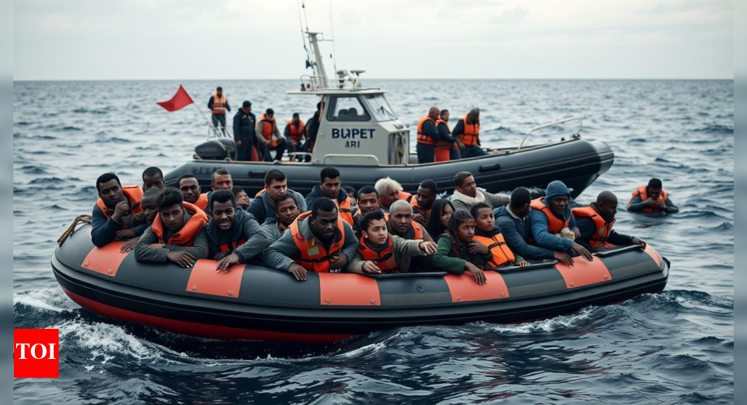 French officials say almost 400 UK-bound migrants rescued