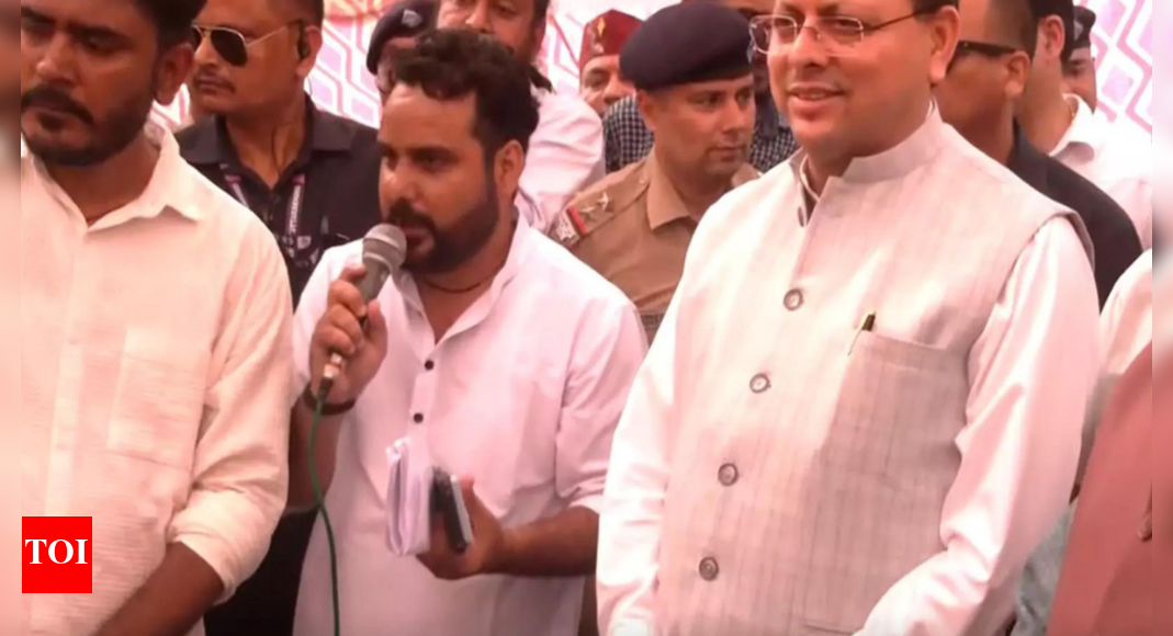 Uttarakhand CM meets youths protesting over UKSSSC exam paper leak