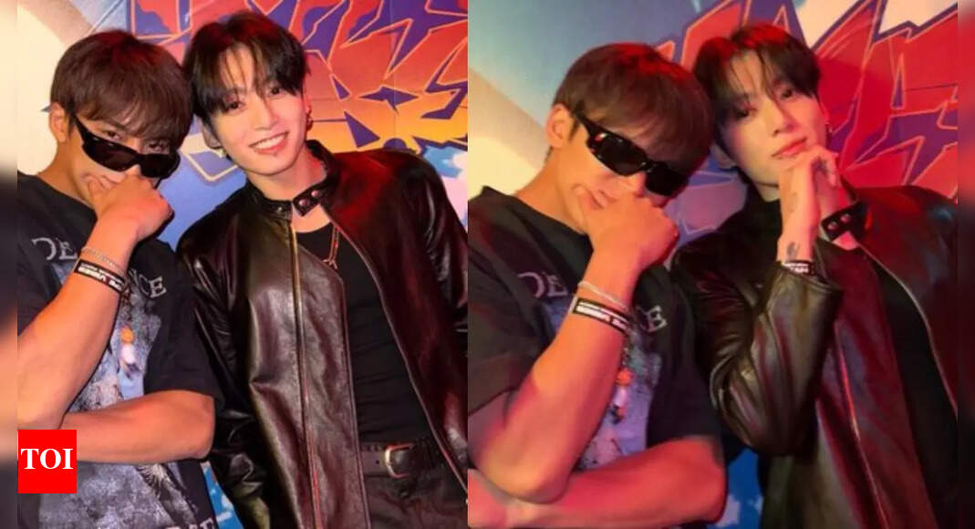 BTS’ Jungkook and SEVENTEEN’s Mingyu set social media on fire; fans go wild over their unexpected meetup: PICS