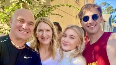 Andre Agassi and Steffi Graf’s daughter Jaz surprises fans with heartfelt Daughters Day reply to her father’s throwback post