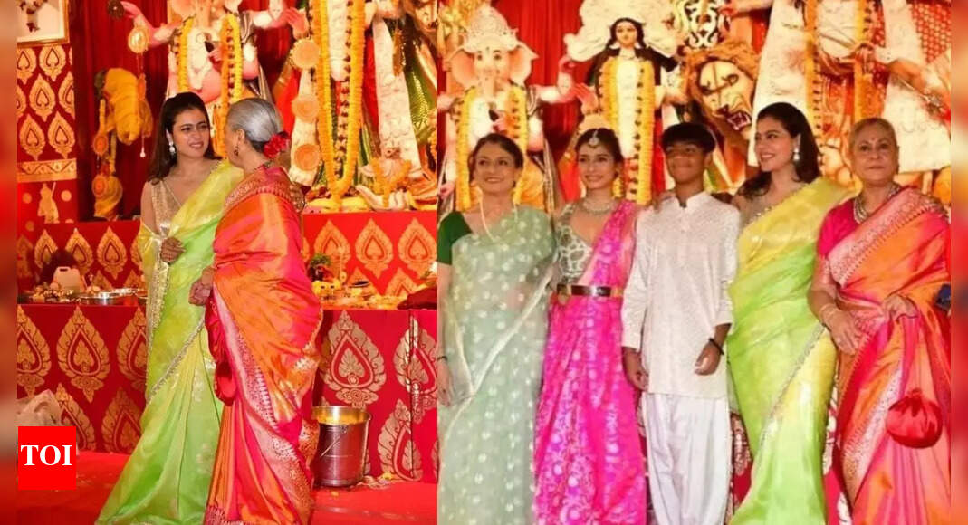 <div>When Kajol and Jaya Bachchan shared a 'K3G' like reunion</div>