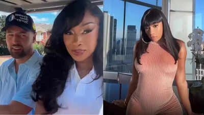 Megan Thee Stallion teases fans with her new glam look as Klay Thompson heads back to work: "Y'all ready for me?"