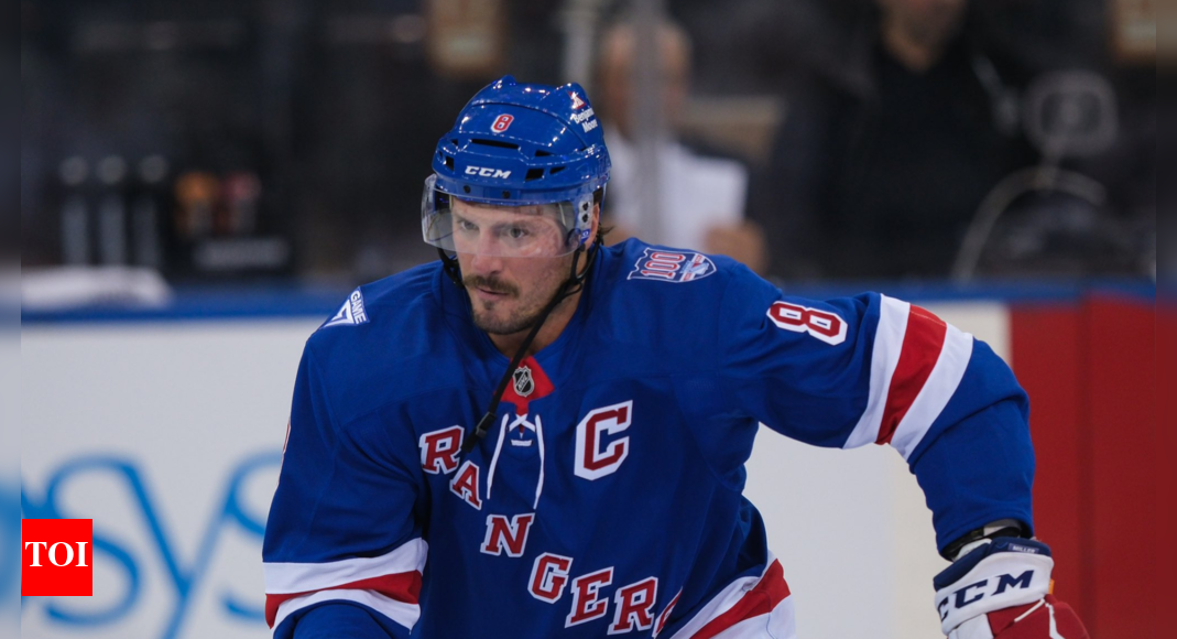 Rangers captain J.T.Miller under evaluation after sustaining lower-body injury at a practice session